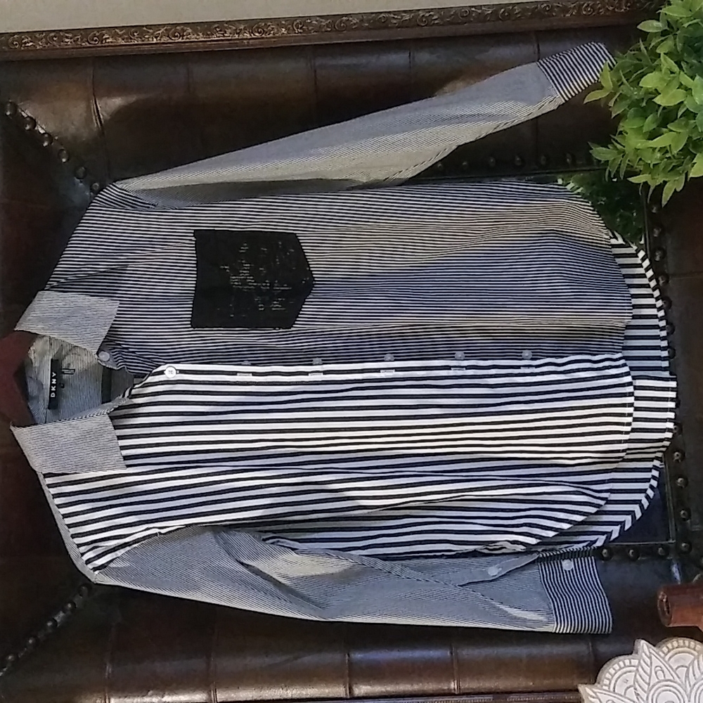 DKNY long sleeve shirt.